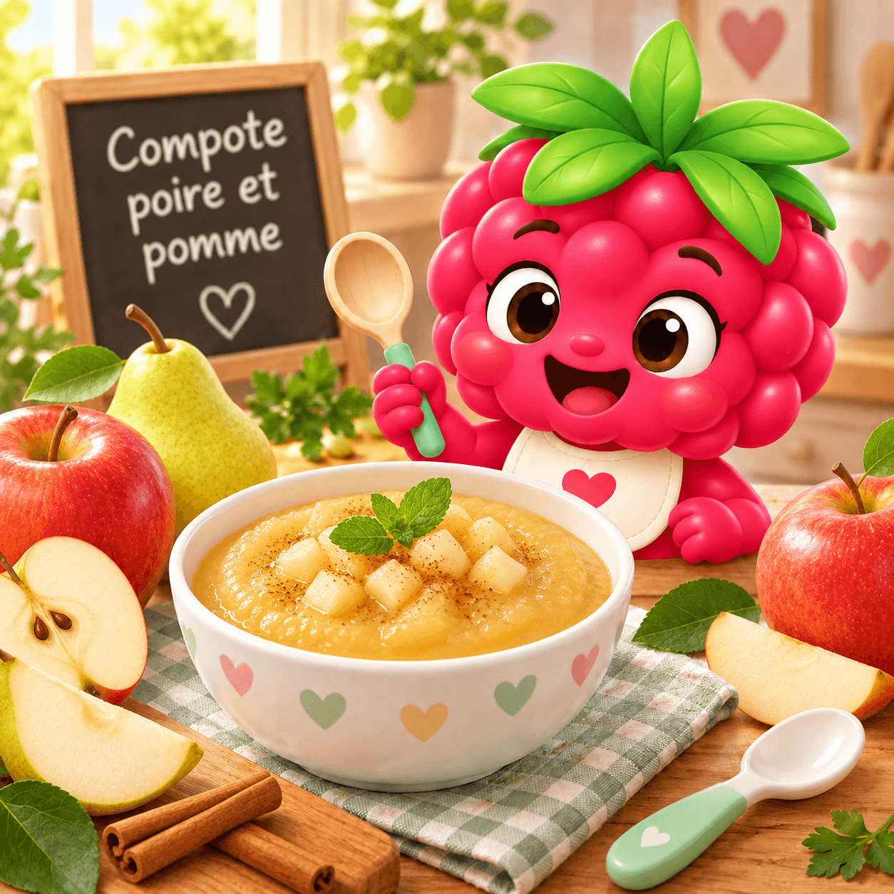 Poire Et Pomme (compote-free)