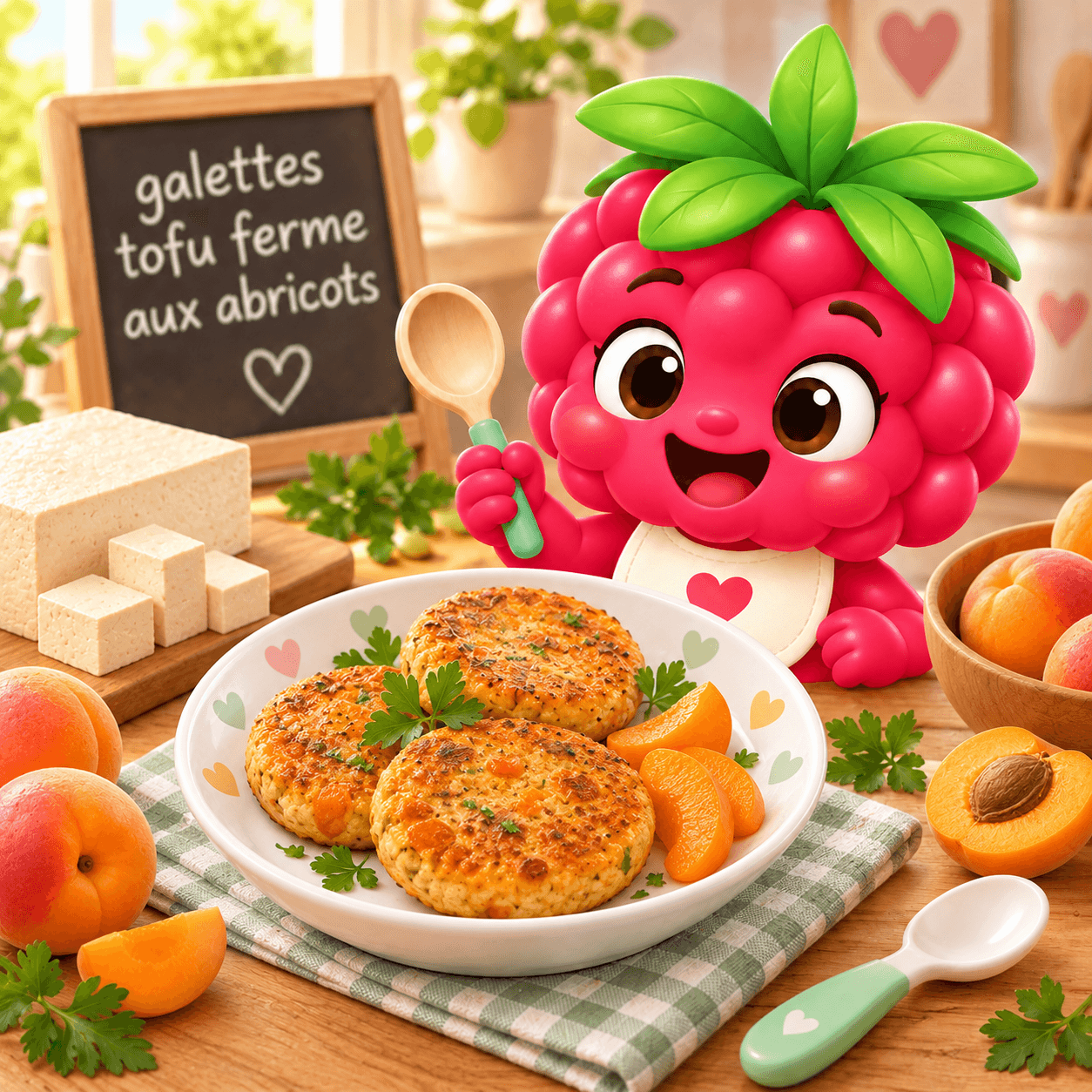 Galettes Tofu Ferme Aux Abricots (crustaces-free)