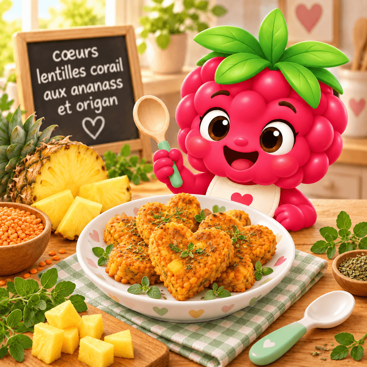C Urs Lentilles Corail Aux Ananass Et Origan (arachide-free)