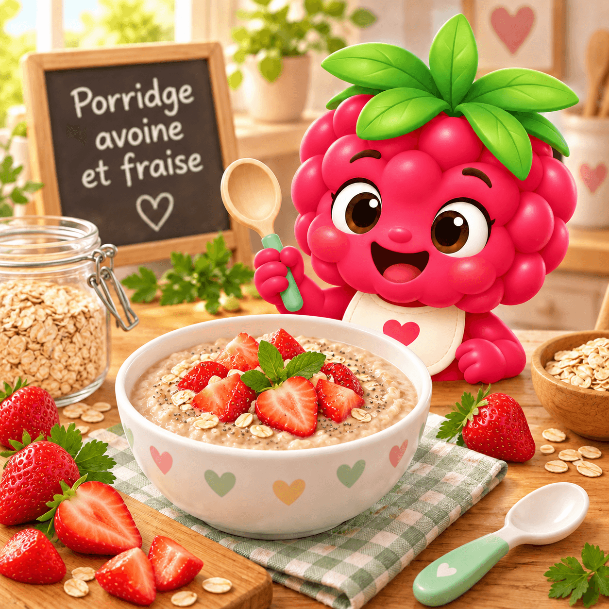 Avoine Et Fraise (porridge-free)