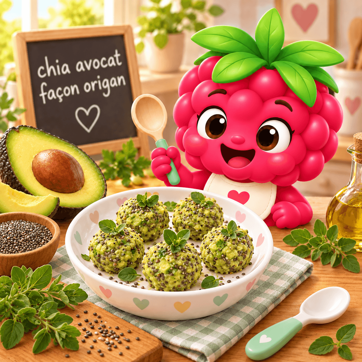 Chia Avocat Fa On Origan (arachide-free)