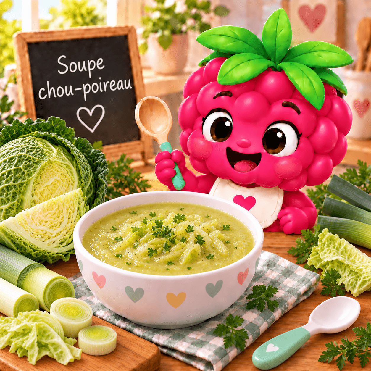 Chou Poireau (soupe-free)
