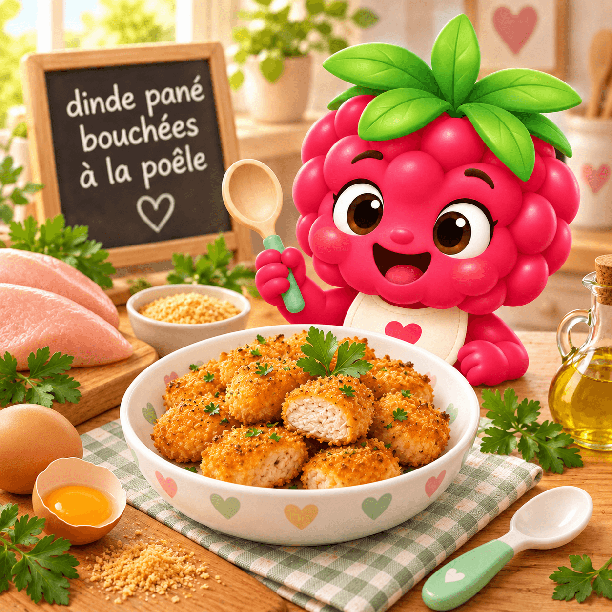 Pan Bouch Es La Po Le (dinde-free)
