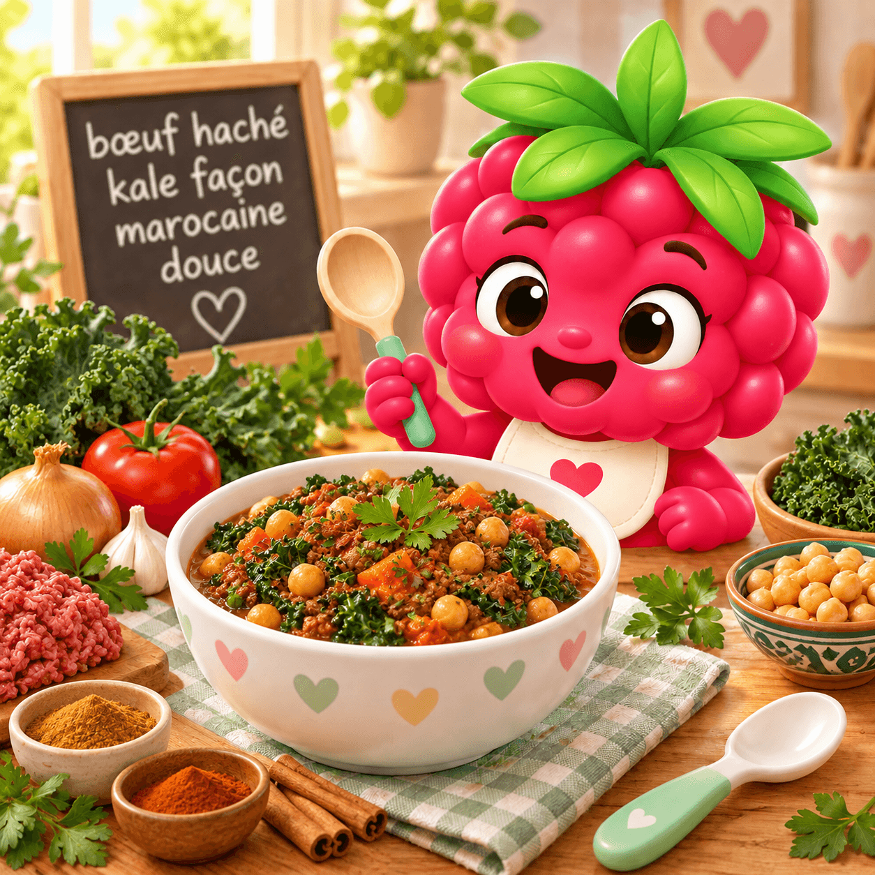 B Uf Hach Kale Fa On Marocaine Douce (moutarde-free)