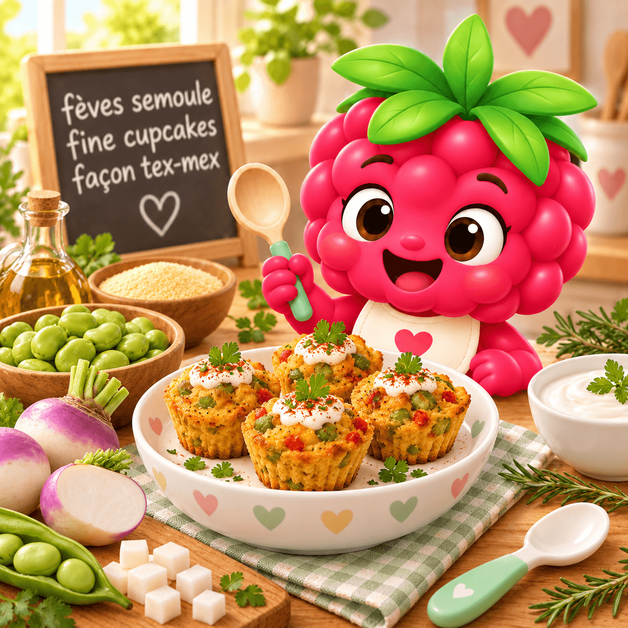 Ves Semoule Fine Cupcakes Fa On Tex Mex (f-free)
