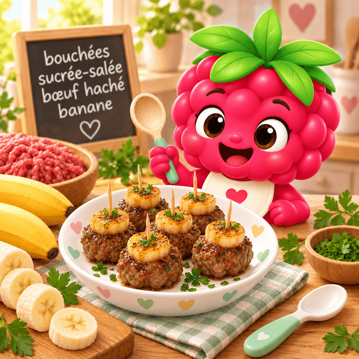 Es Sucr E Sal E B Uf Hach Banane (bouch-free)