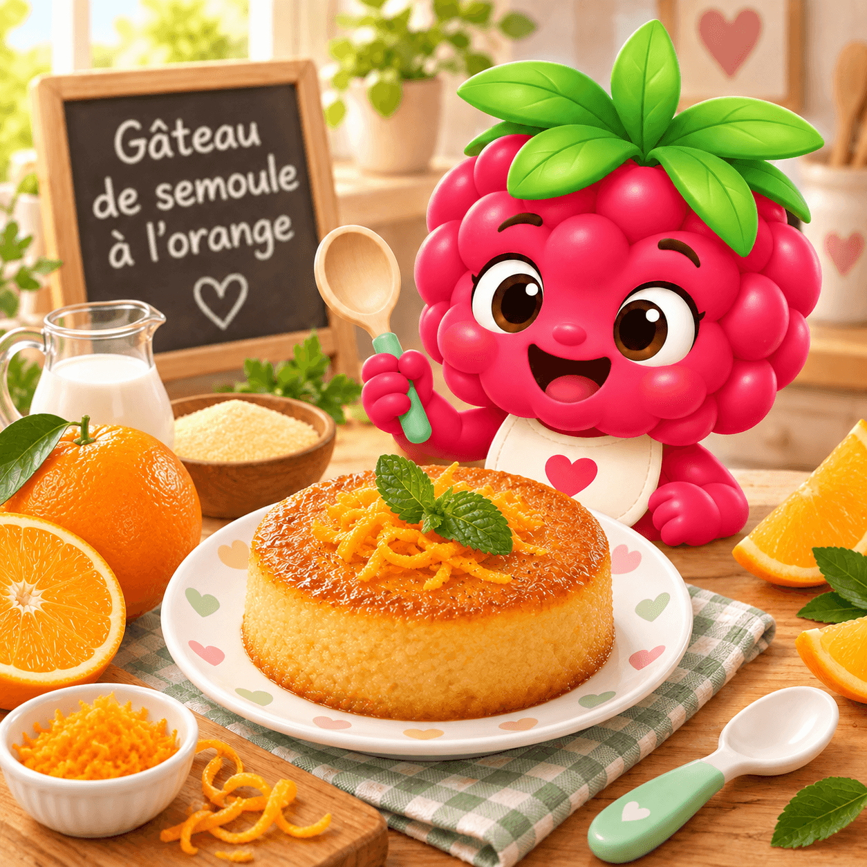 De Semoule A L Orange (gateau-free)