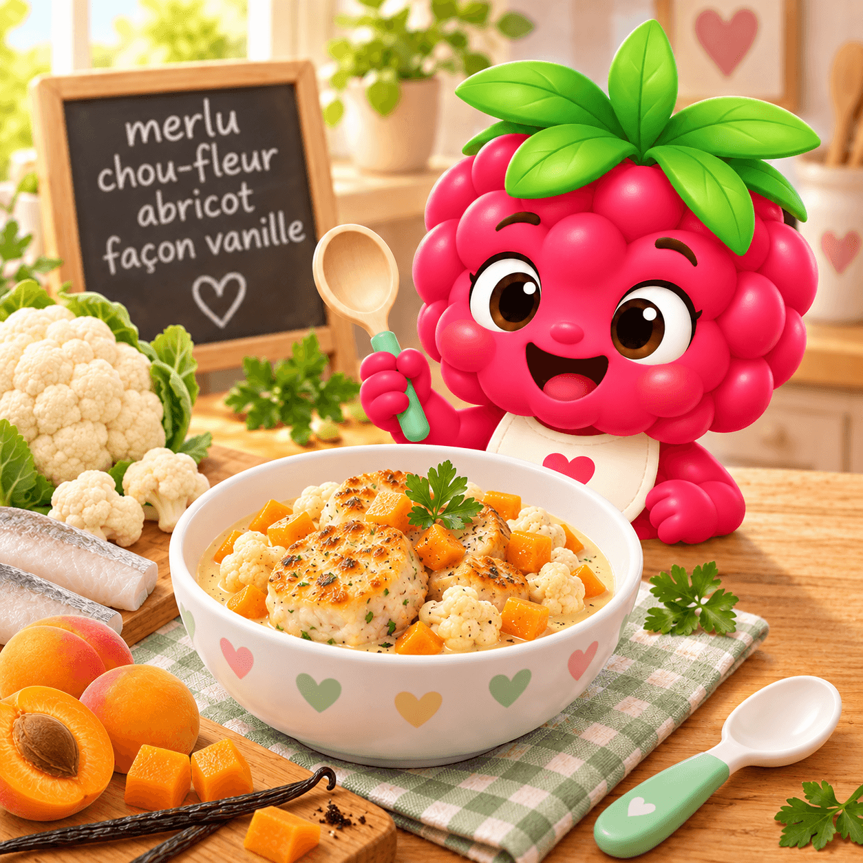 Chou Fleur Abricot Fa On Vanille (merlu-free)