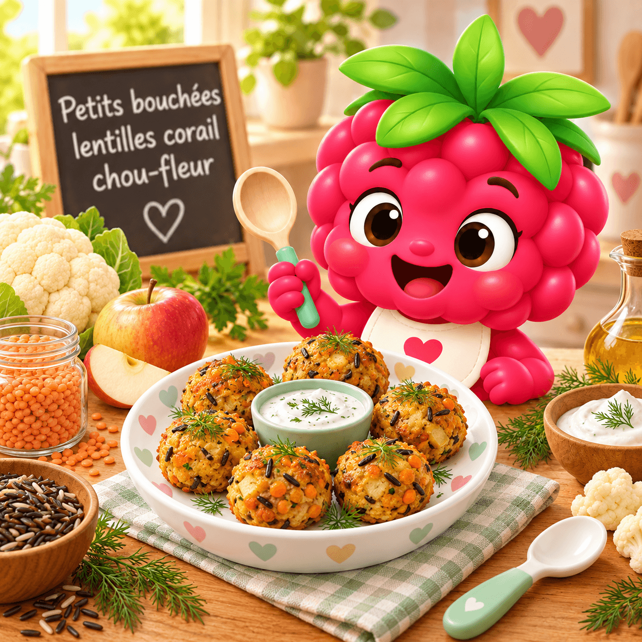 Bouch Es Lentilles Corail Chou Fleur (petits-free)