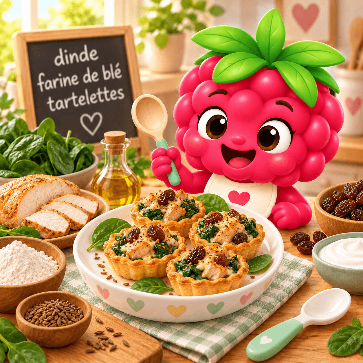 Farine De Bl Tartelettes (dinde-free)