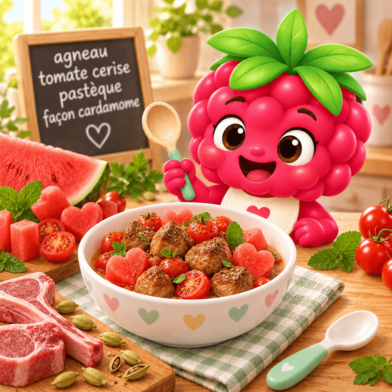Tomate Cerise Past Que Fa On Cardamome (agneau-free)
