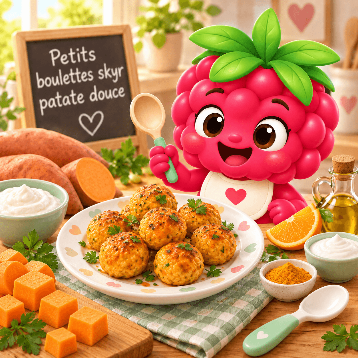 Boulettes Skyr Patate Douce (petits-free)