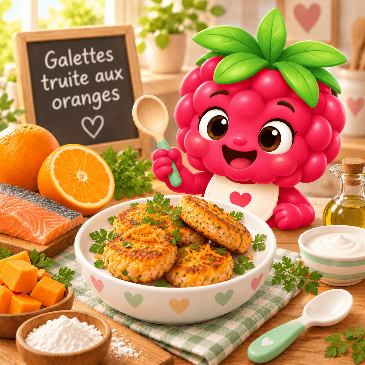 Truite Aux Oranges (galettes-free)