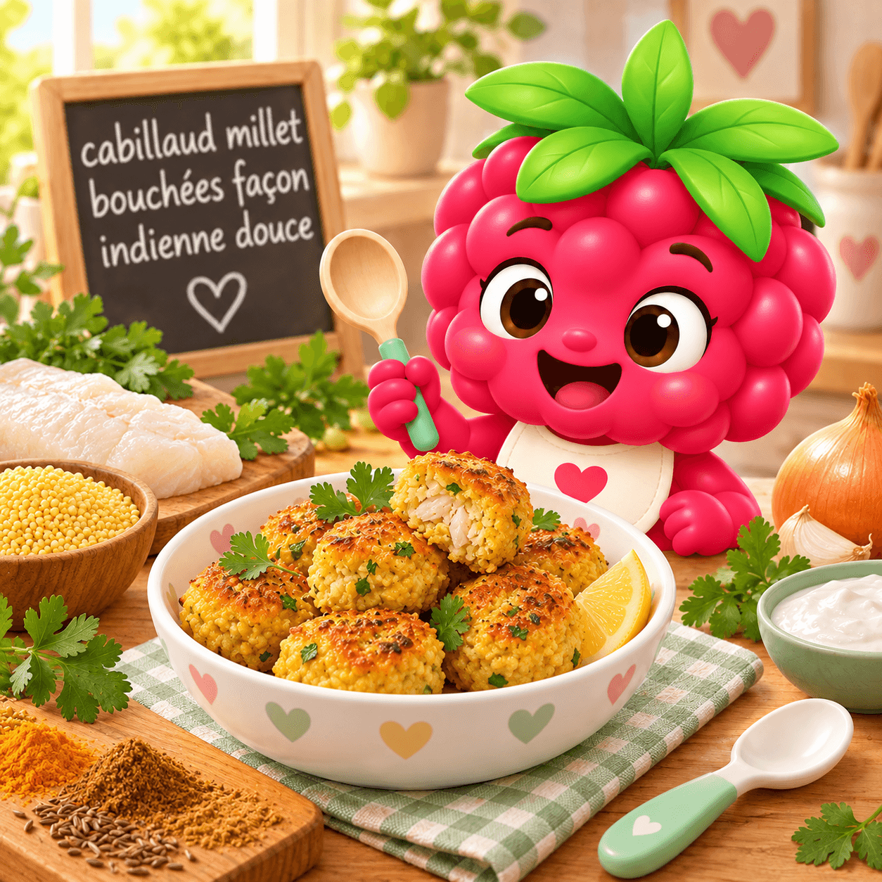 Millet Bouch Es Fa On Indienne Douce (cabillaud-free)