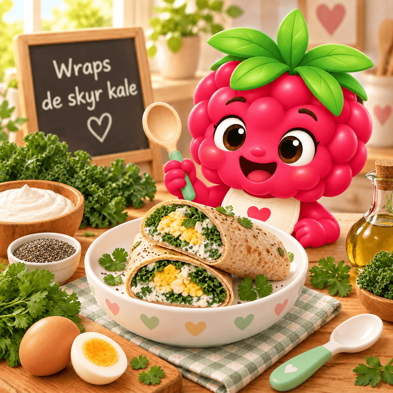 De Skyr Kale (wraps-free)