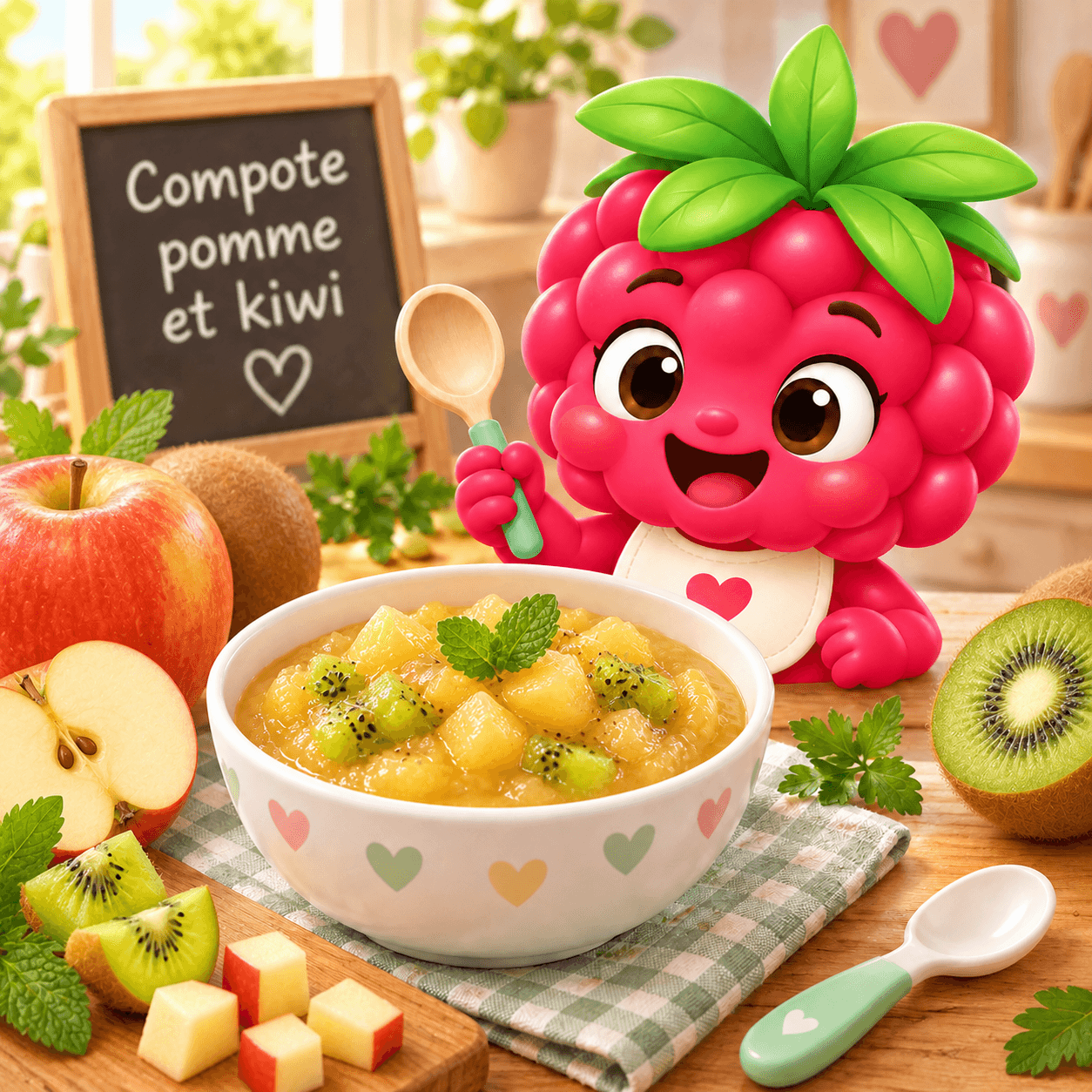 Pomme Et Kiwi (compote-free)