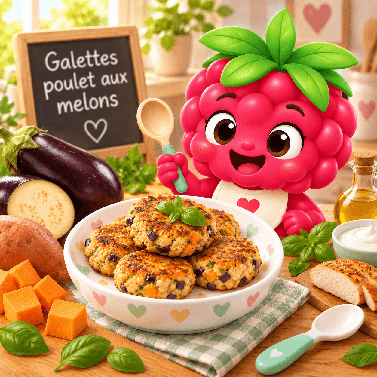 Poulet Aux Melons (galettes-free)