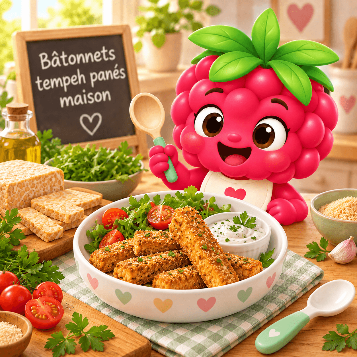Tonnets Tempeh Pan S Maison (b-free)