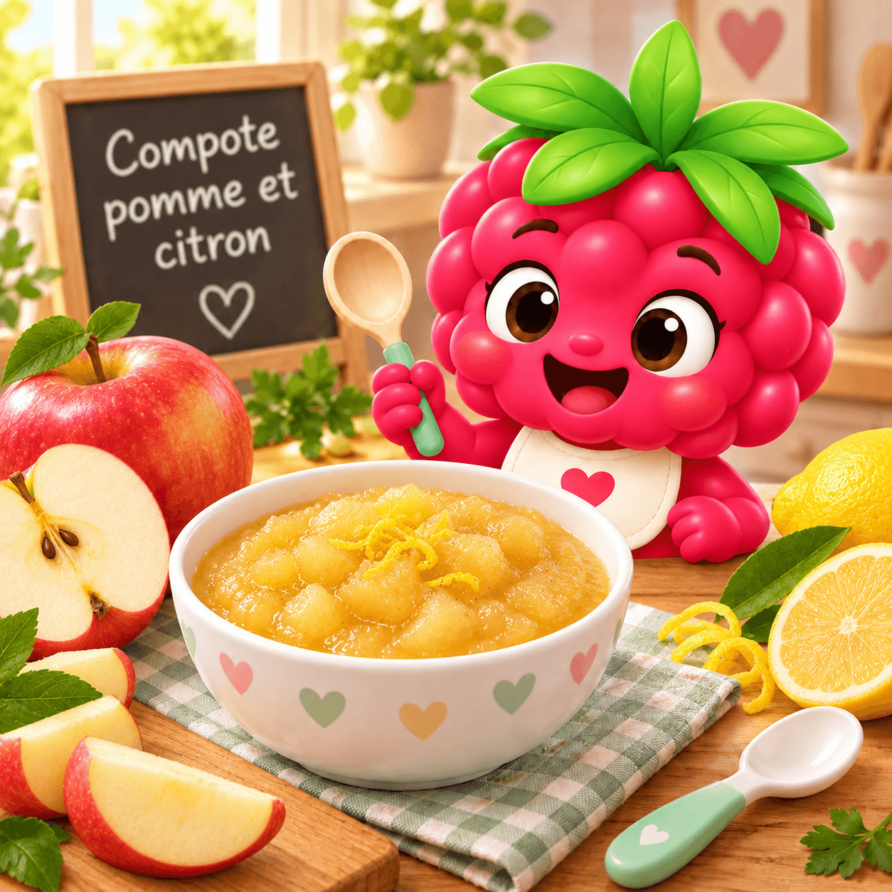 Compote pomme et citron