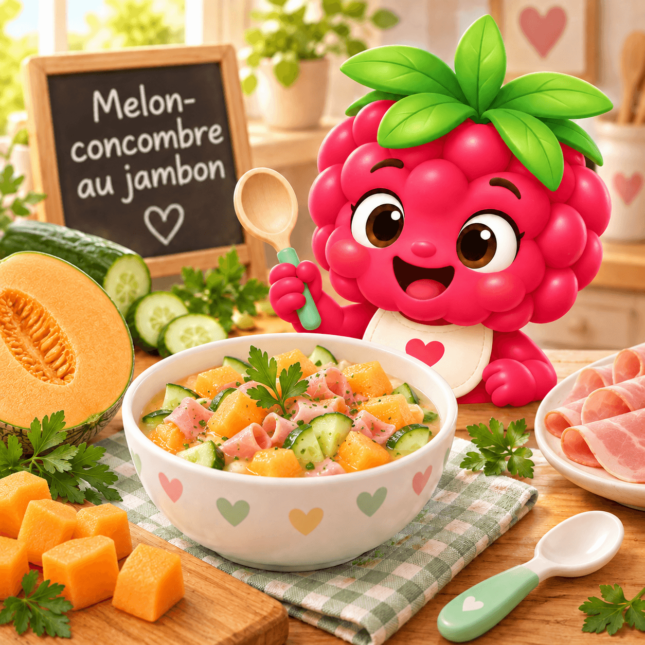 Concombre Au Jambon (melon-free)