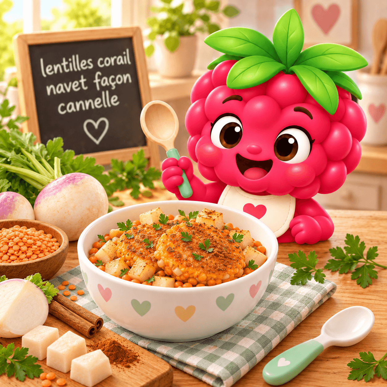 Corail Navet Fa On Cannelle (lentilles-free)