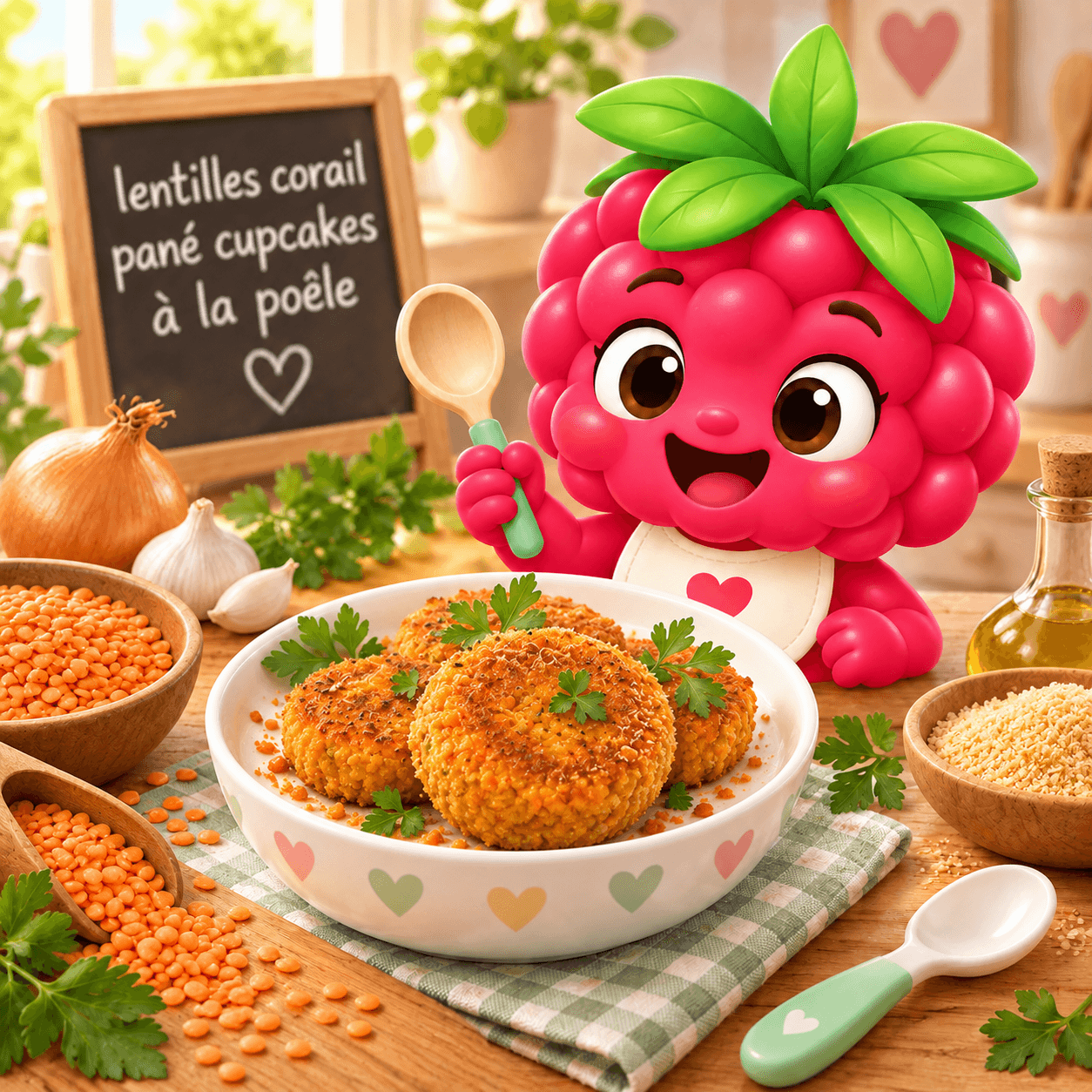 Lentilles Corail Pan Cupcakes La Po Le (crustaces-free)