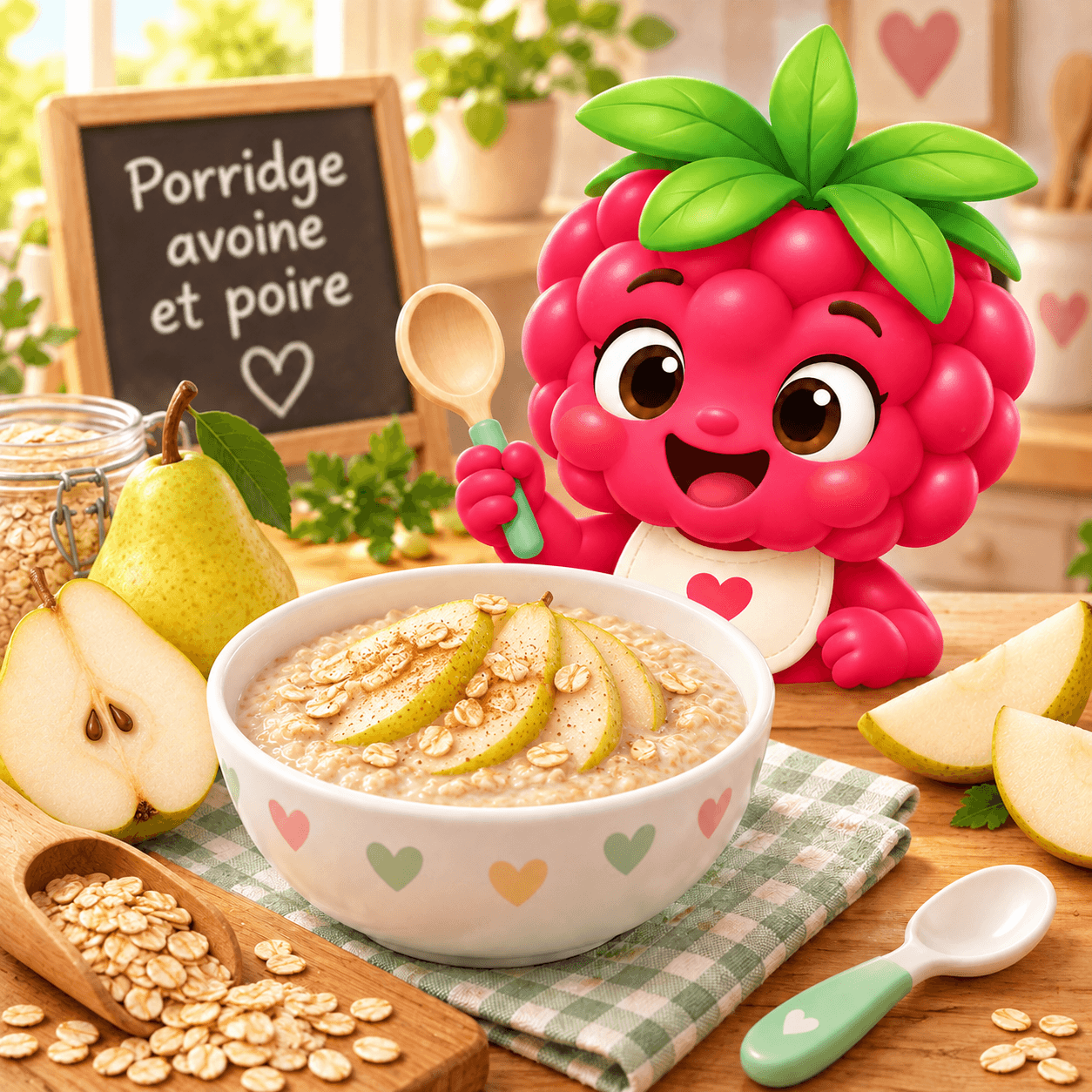 Avoine Et Poire (porridge-free)