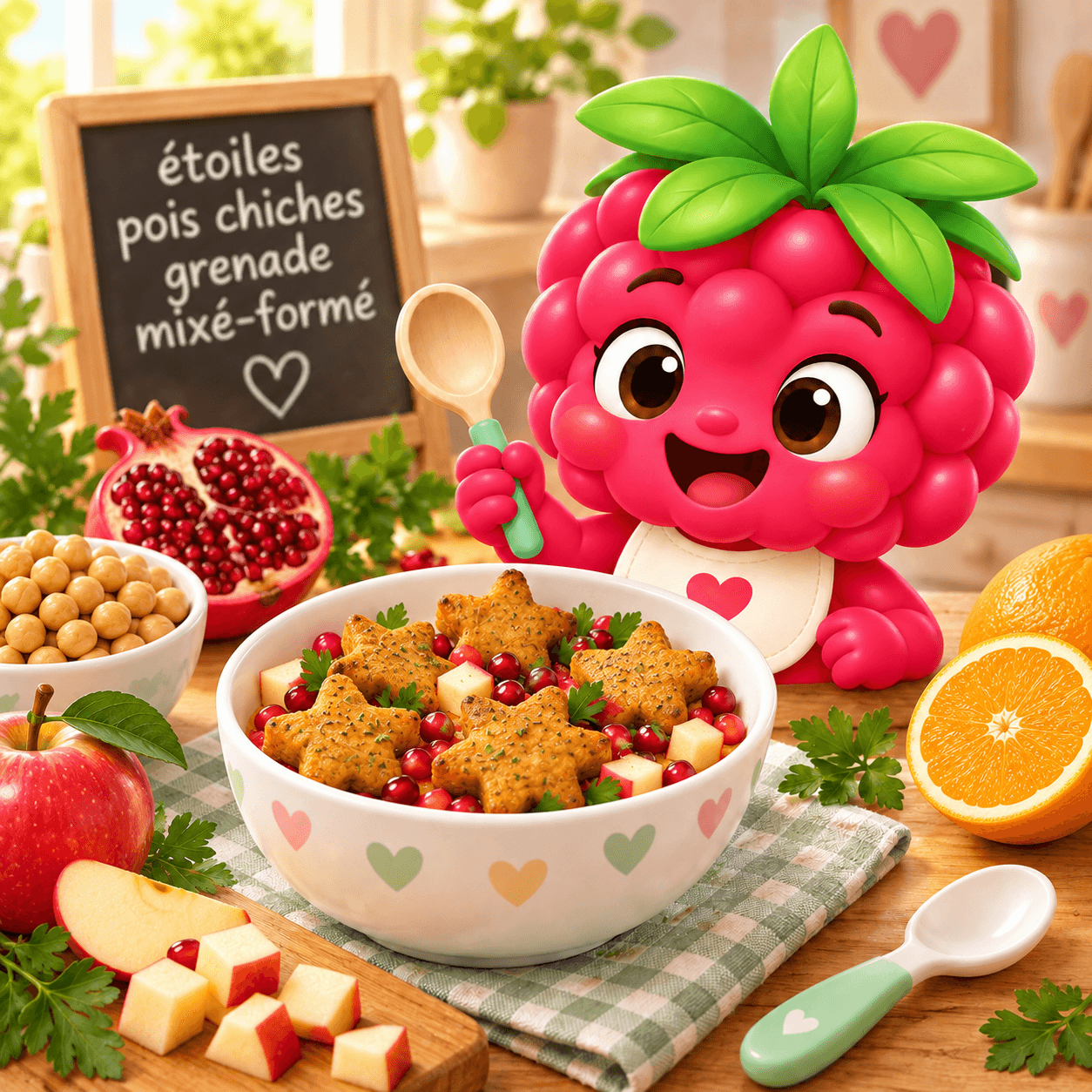 Pois Chiches Grenade Mix Form (toiles-free)