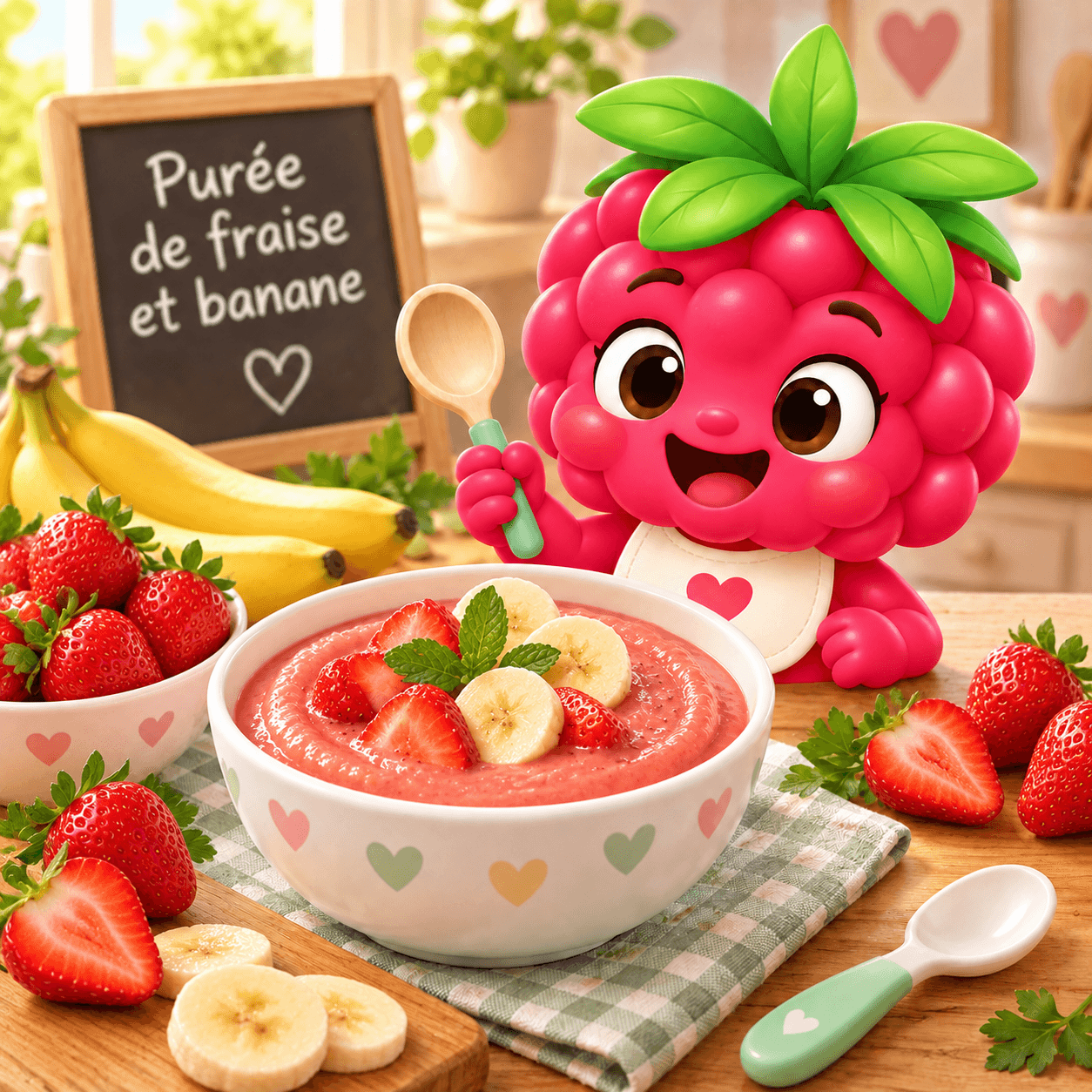 De Fraise Et Banane (puree-free)