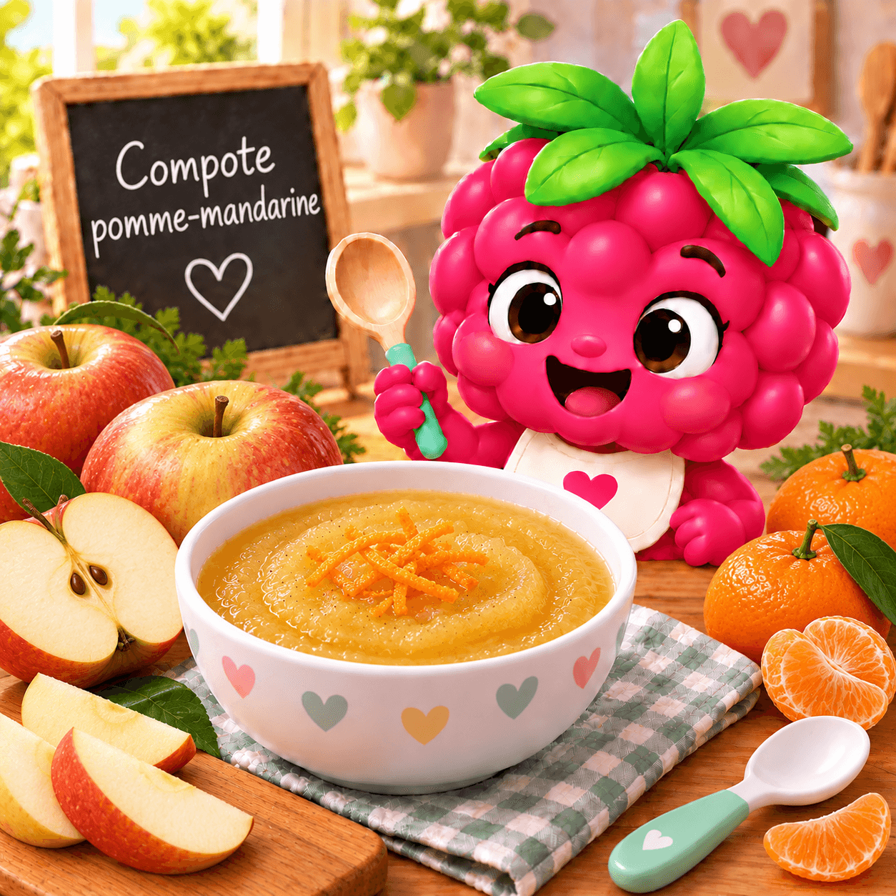 Pomme Mandarine (compote-free)