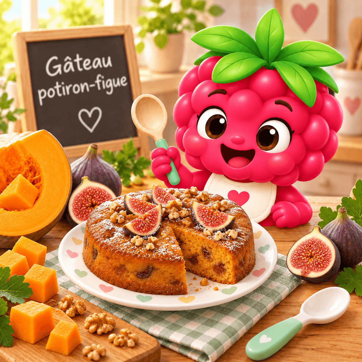 Potiron Figue (gateau-free)