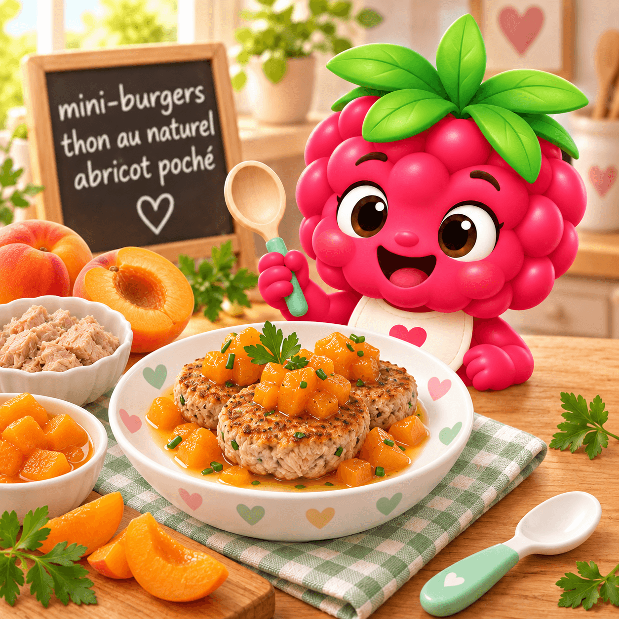 Burgers Thon Au Naturel Abricot Poch (mini-free)