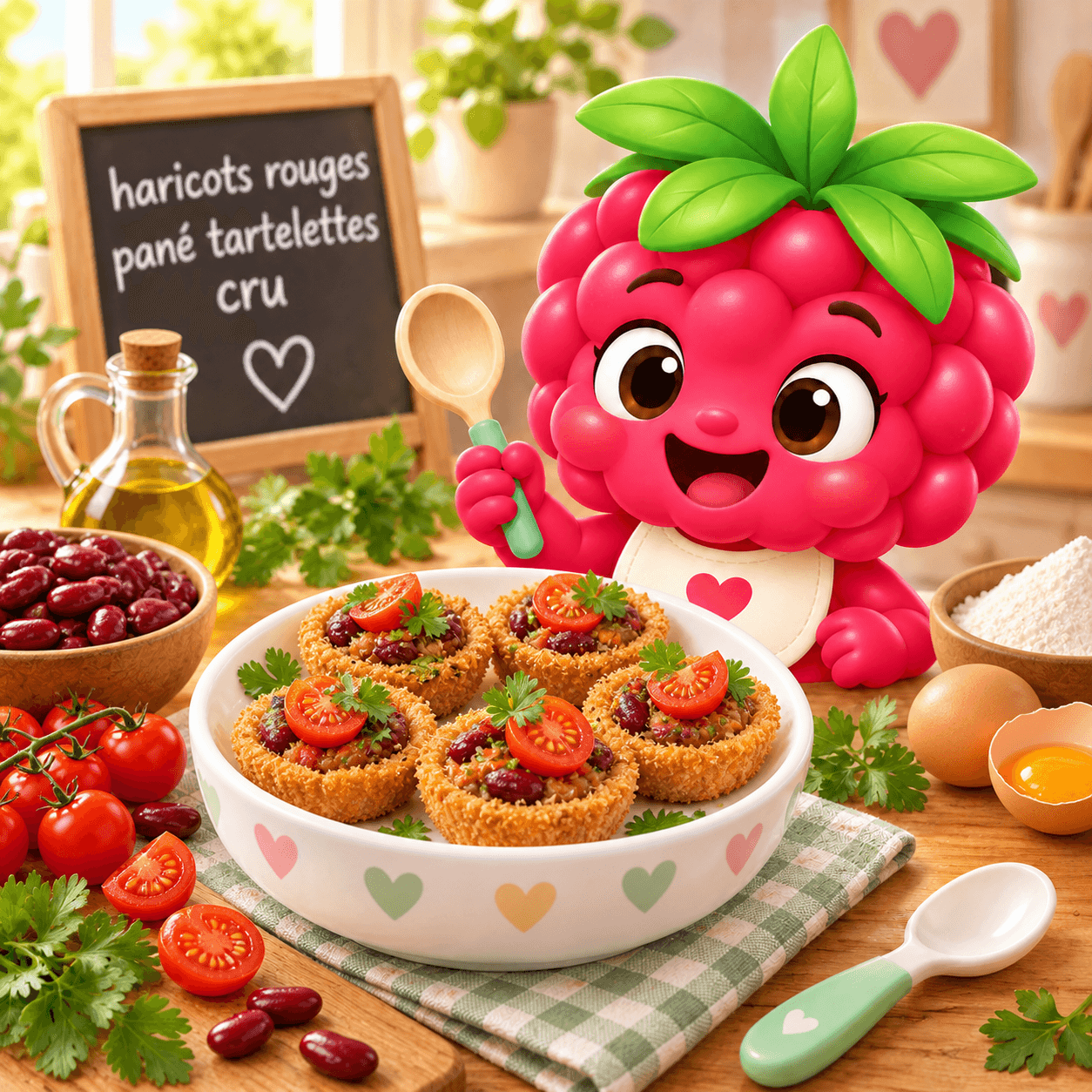 Rouges Pan Tartelettes Cru (haricots-free)