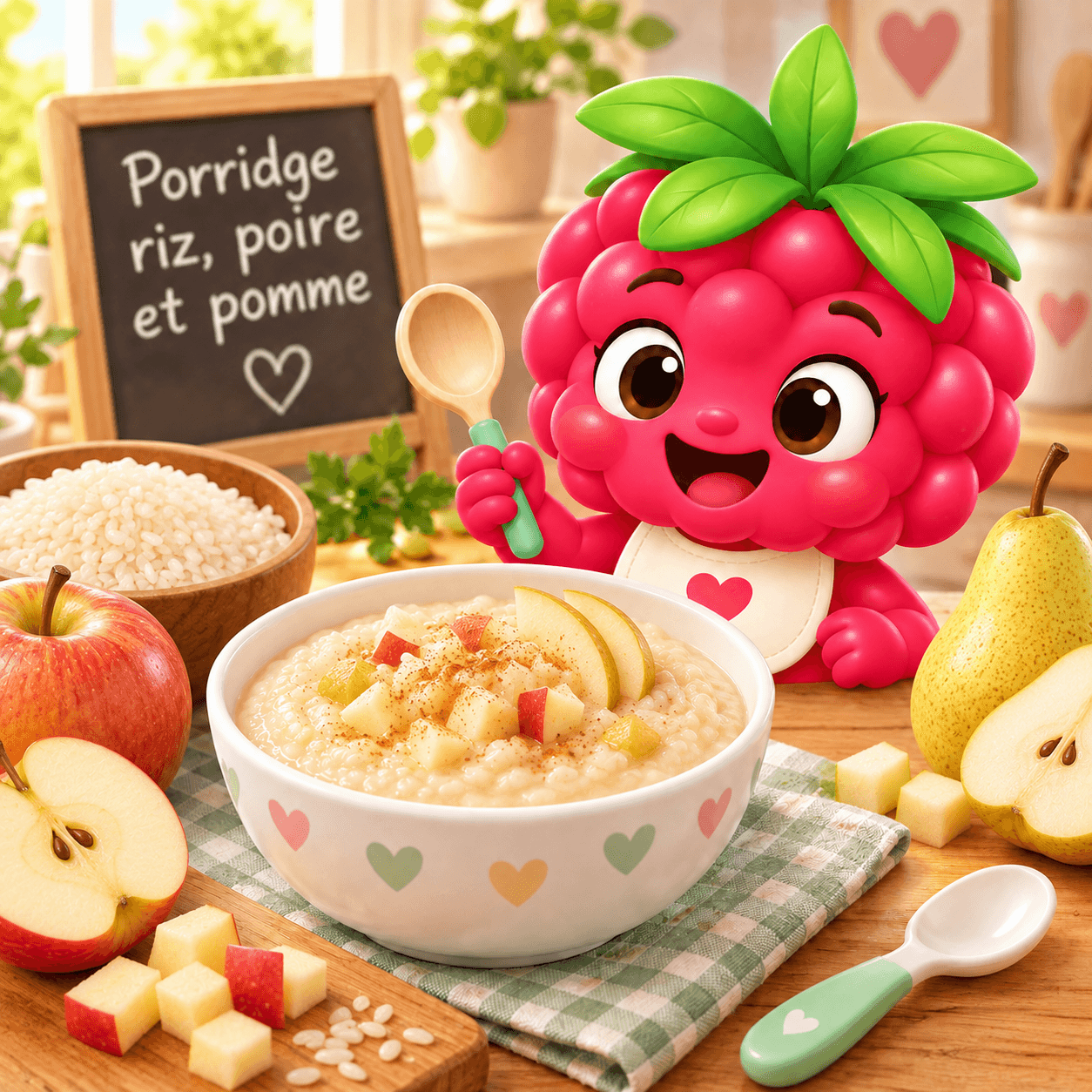 Riz Poire Et Pomme (porridge-free)