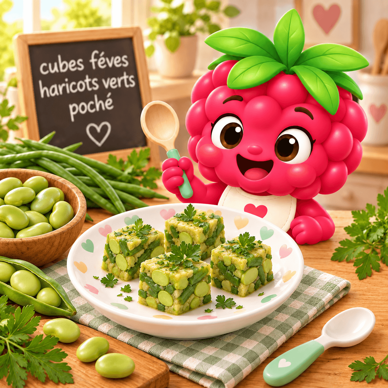 Cubes F Ves Haricots Verts Poch (moutarde-free)
