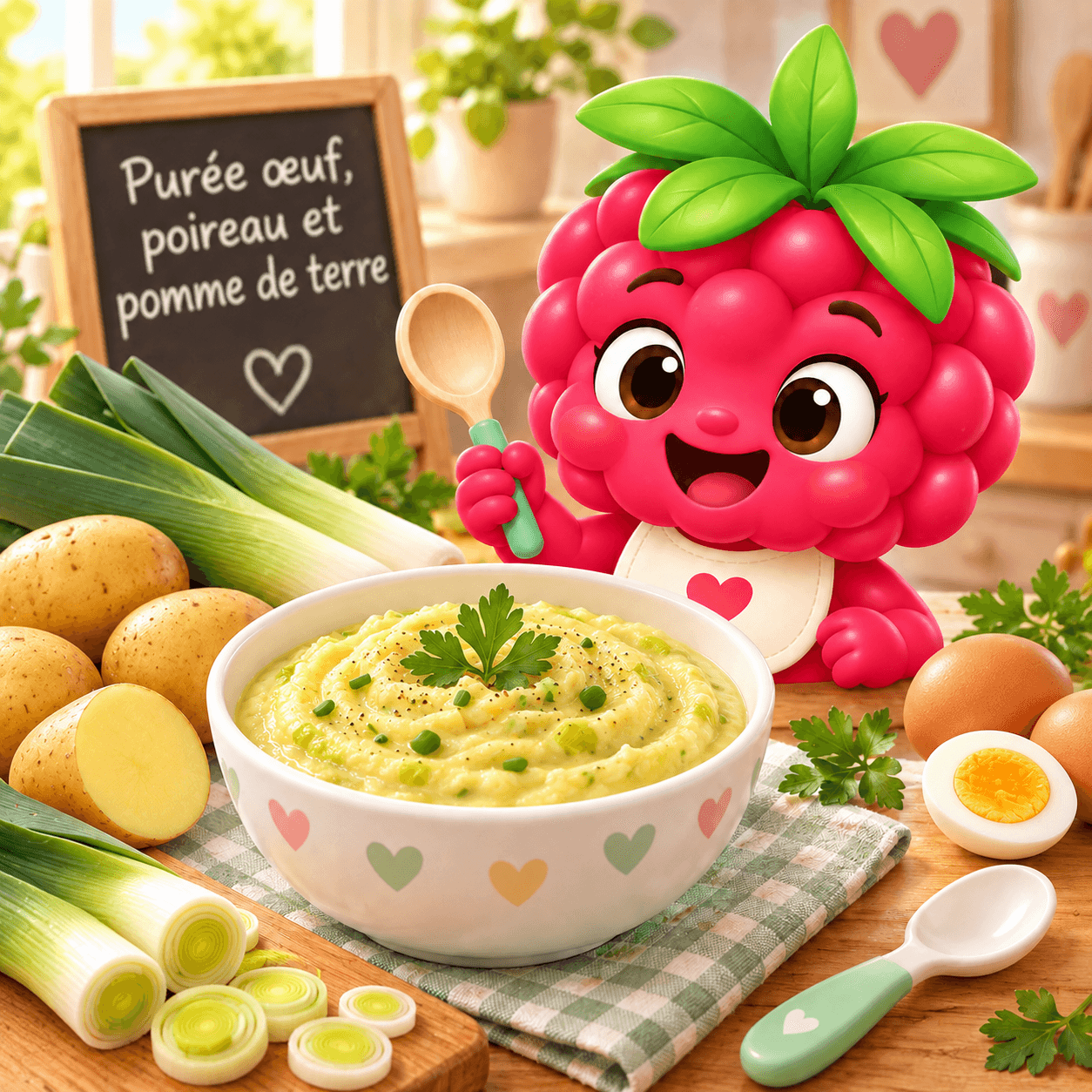 Uf Poireau Et Pomme De Terre (puree-free)
