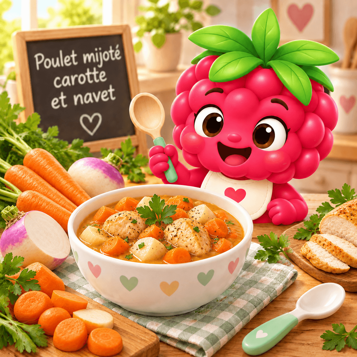 Mijote Carotte Et Navet (poulet-free)