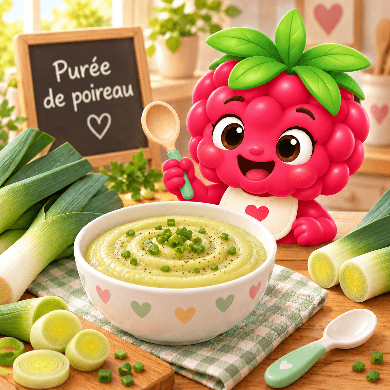 Purée de poireau