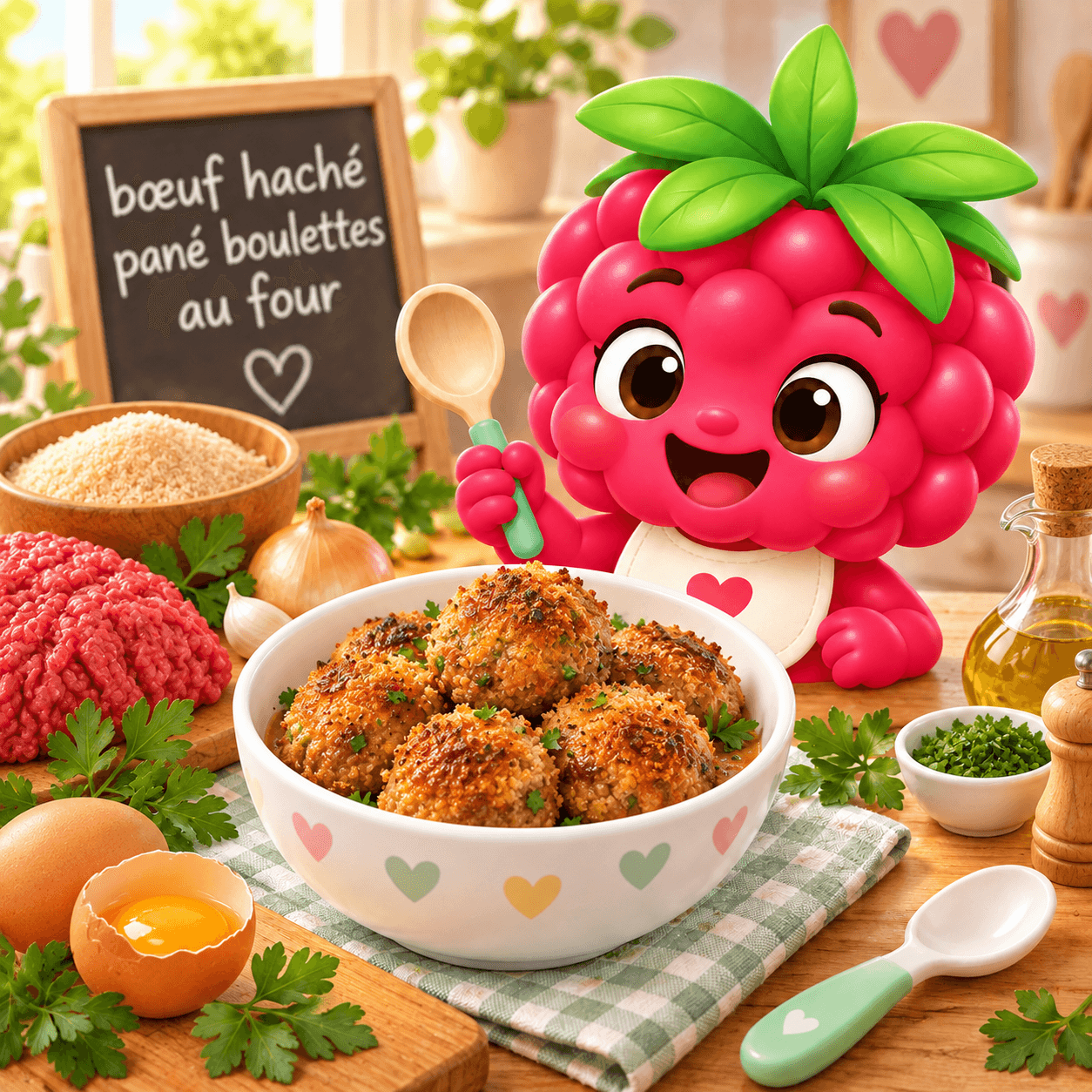 B Uf Hach Pan Boulettes Au Four (arachide-free)