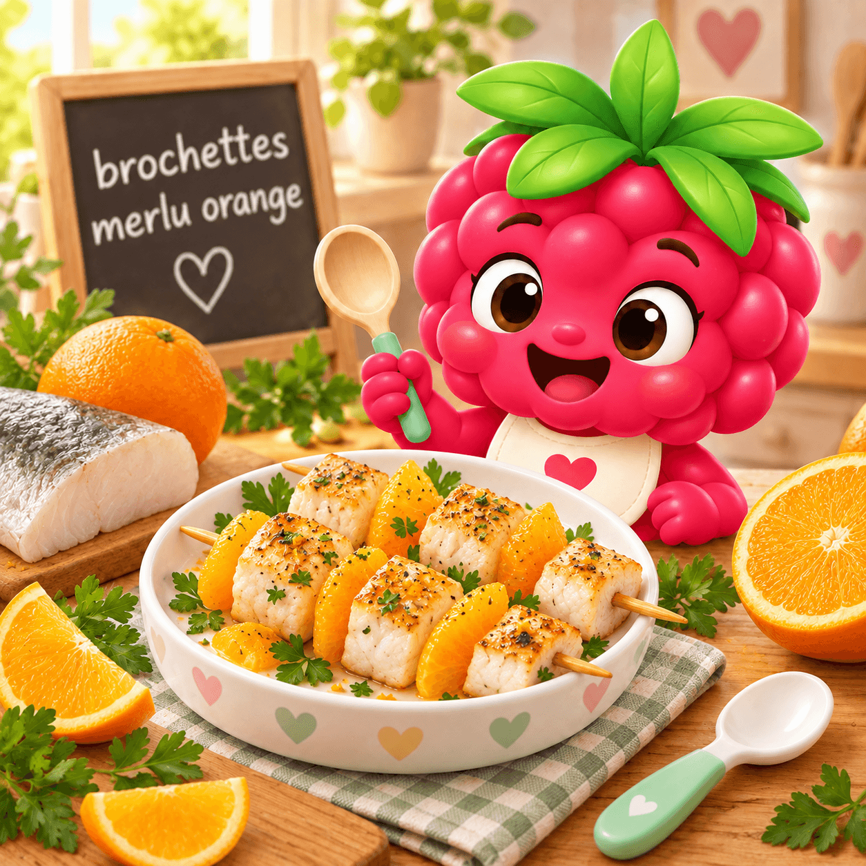 Merlu Orange (brochettes-free)