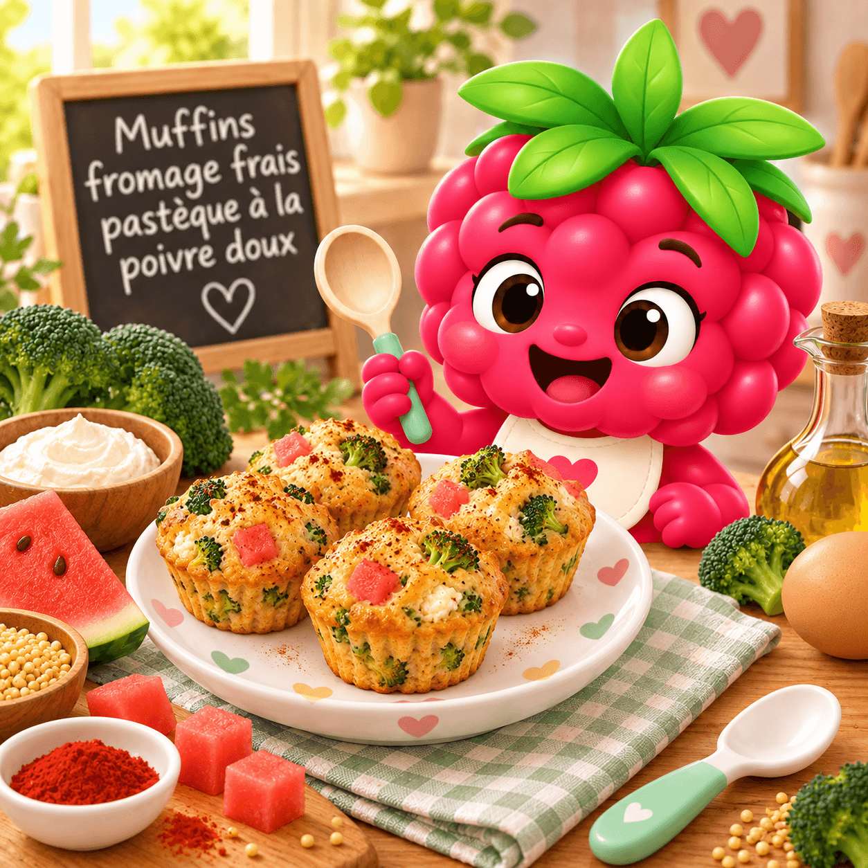 Fromage Frais Past Que La Poivre Doux (muffins-free)