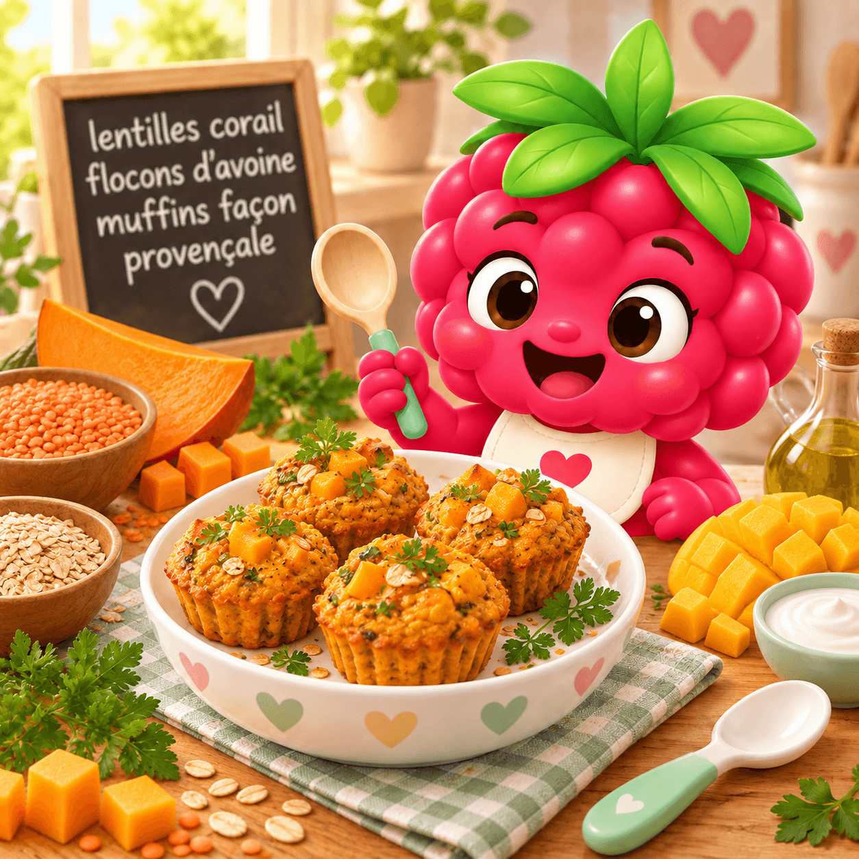 Corail Flocons D Avoine Muffins Fa On Proven Ale (lentilles-free)