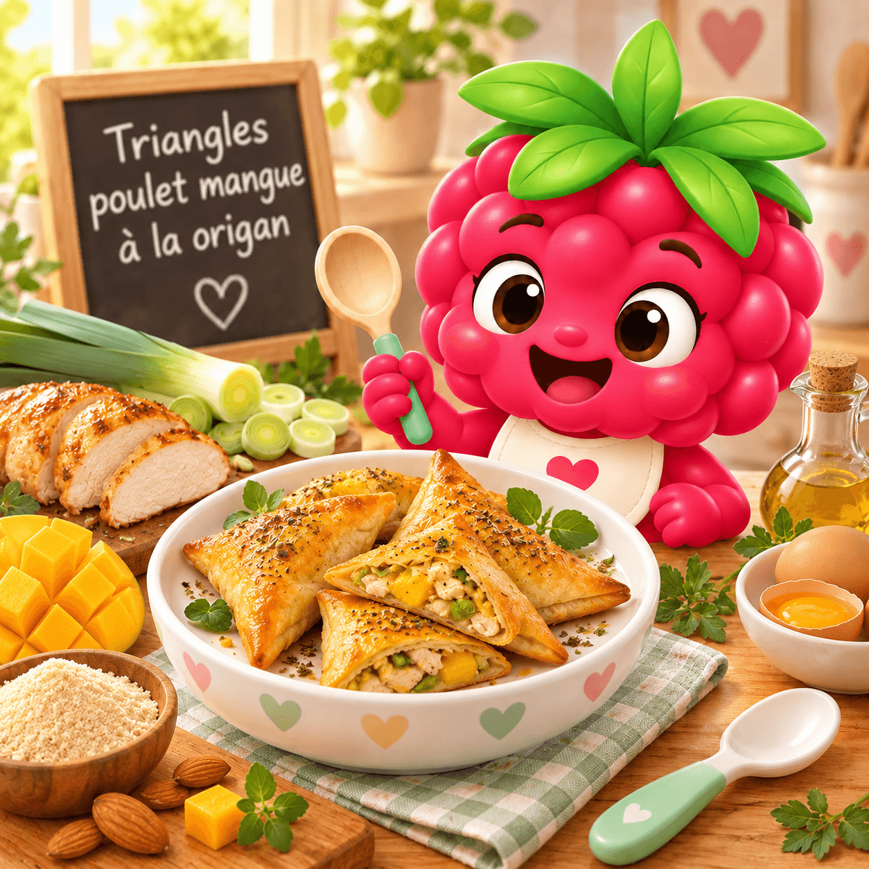 Poulet Mangue La Origan (triangles-free)