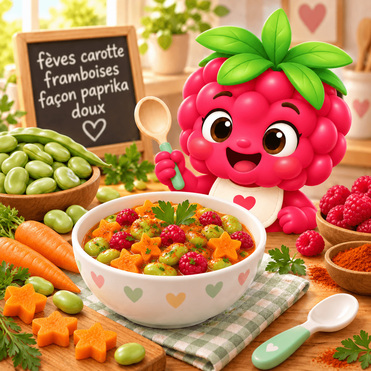 Ves Carotte Framboises Fa On Paprika Doux (f-free)