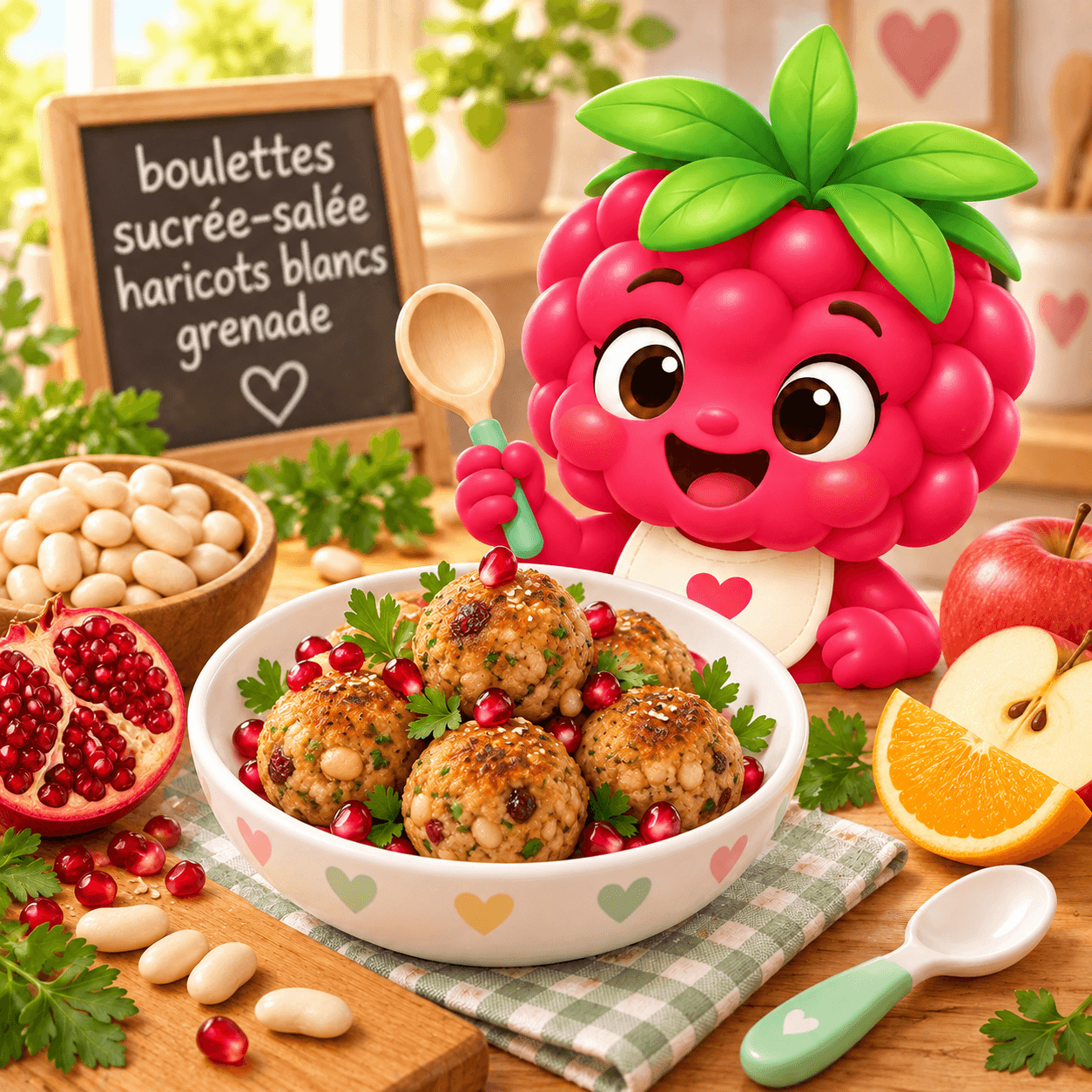 Boulettes Sucr E Sal E Haricots Blancs Grenade (lait-free)