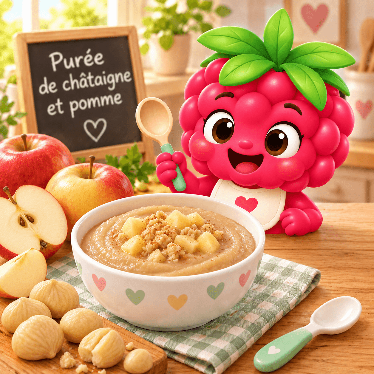 De Chataigne Et Pomme (puree-free)