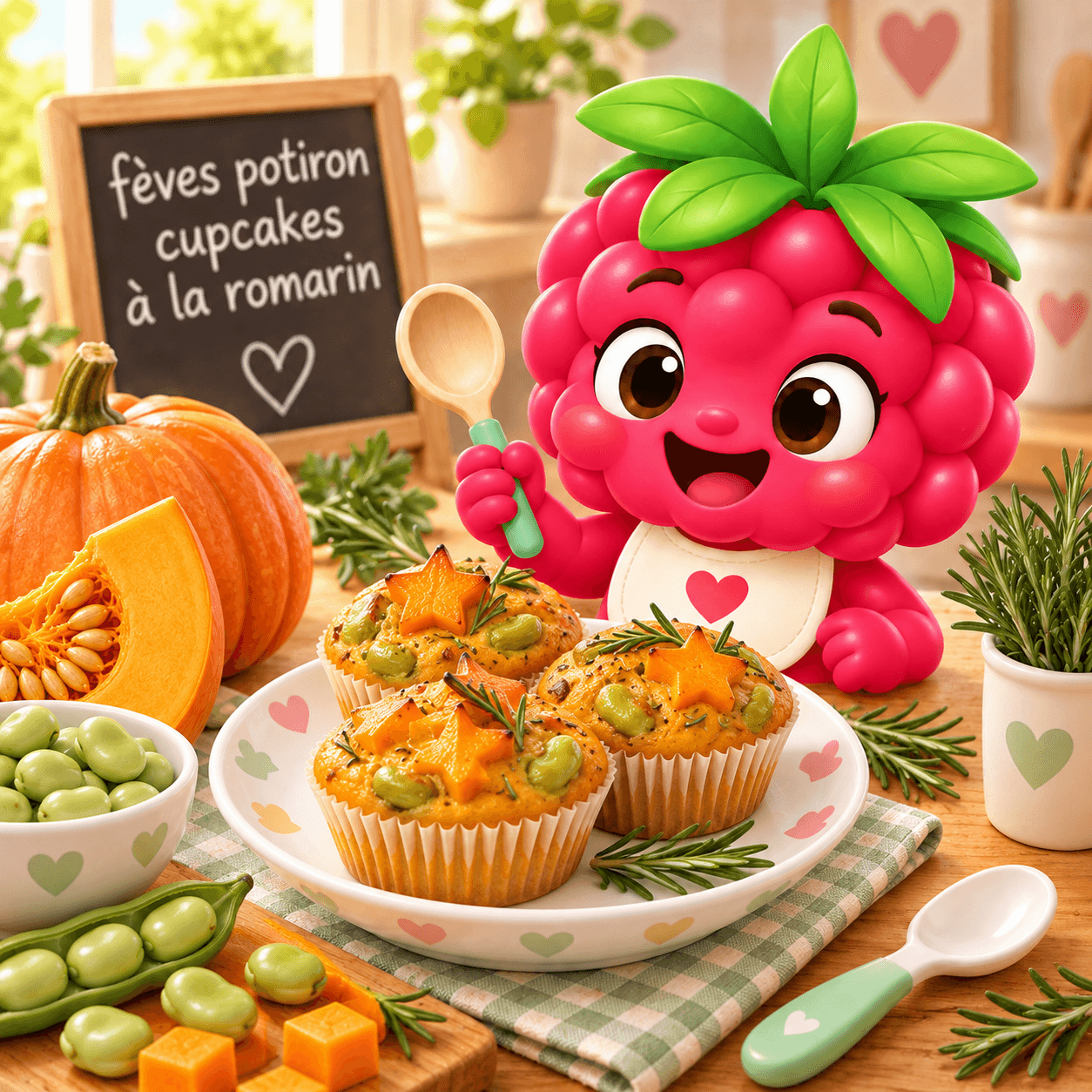Ves Potiron Cupcakes La Romarin (f-free)