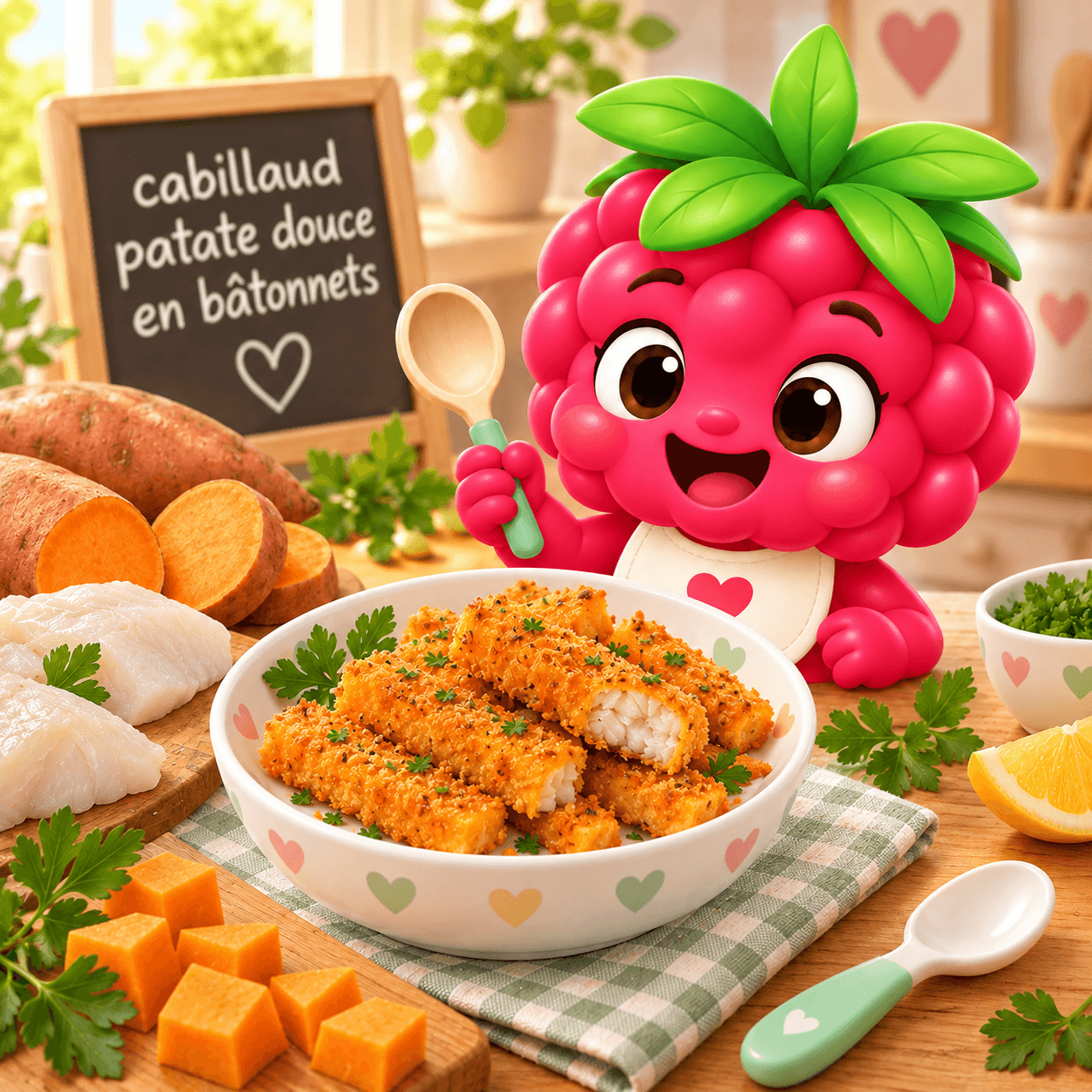 Patate Douce En B Tonnets (cabillaud-free)