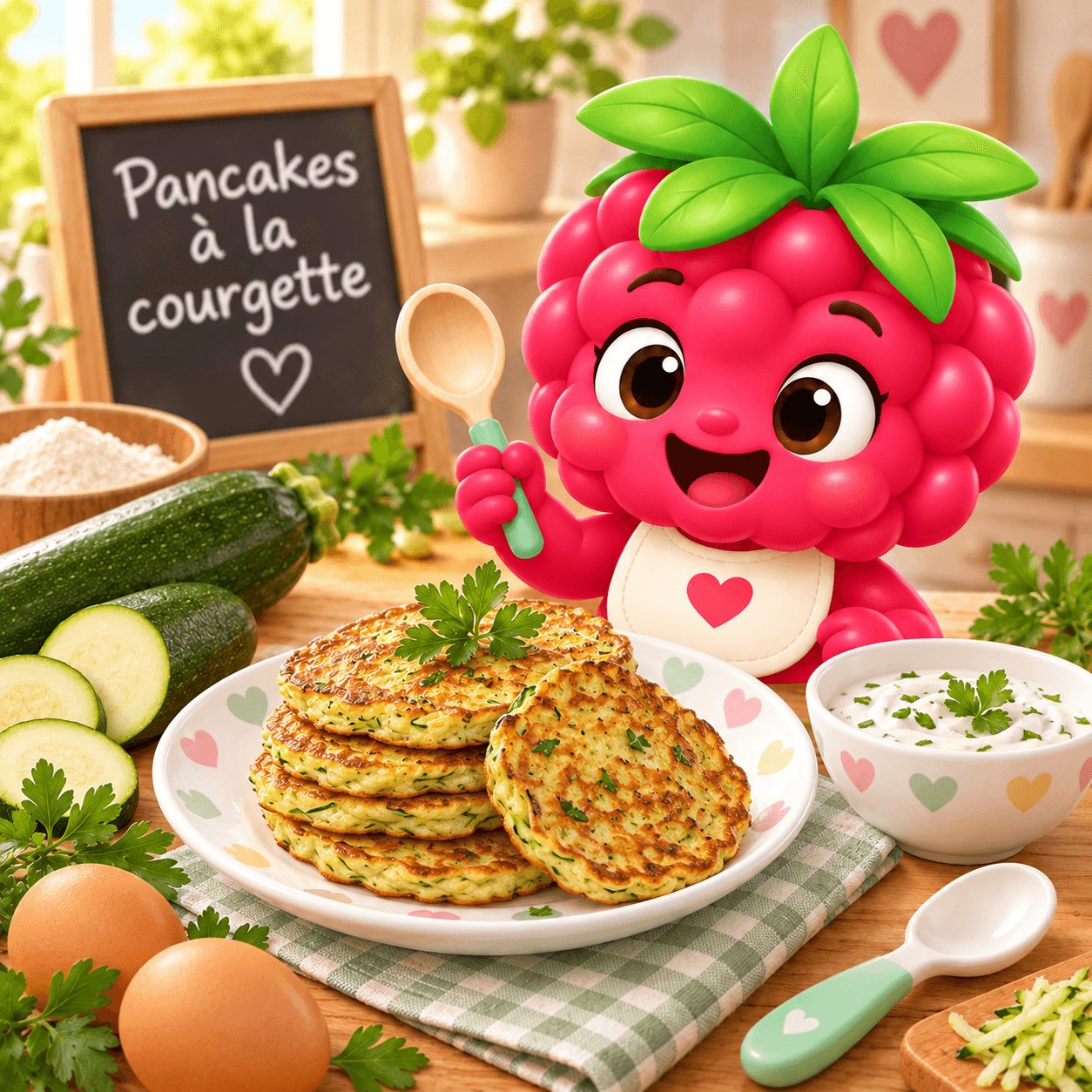 A La Courgette (pancakes-free)