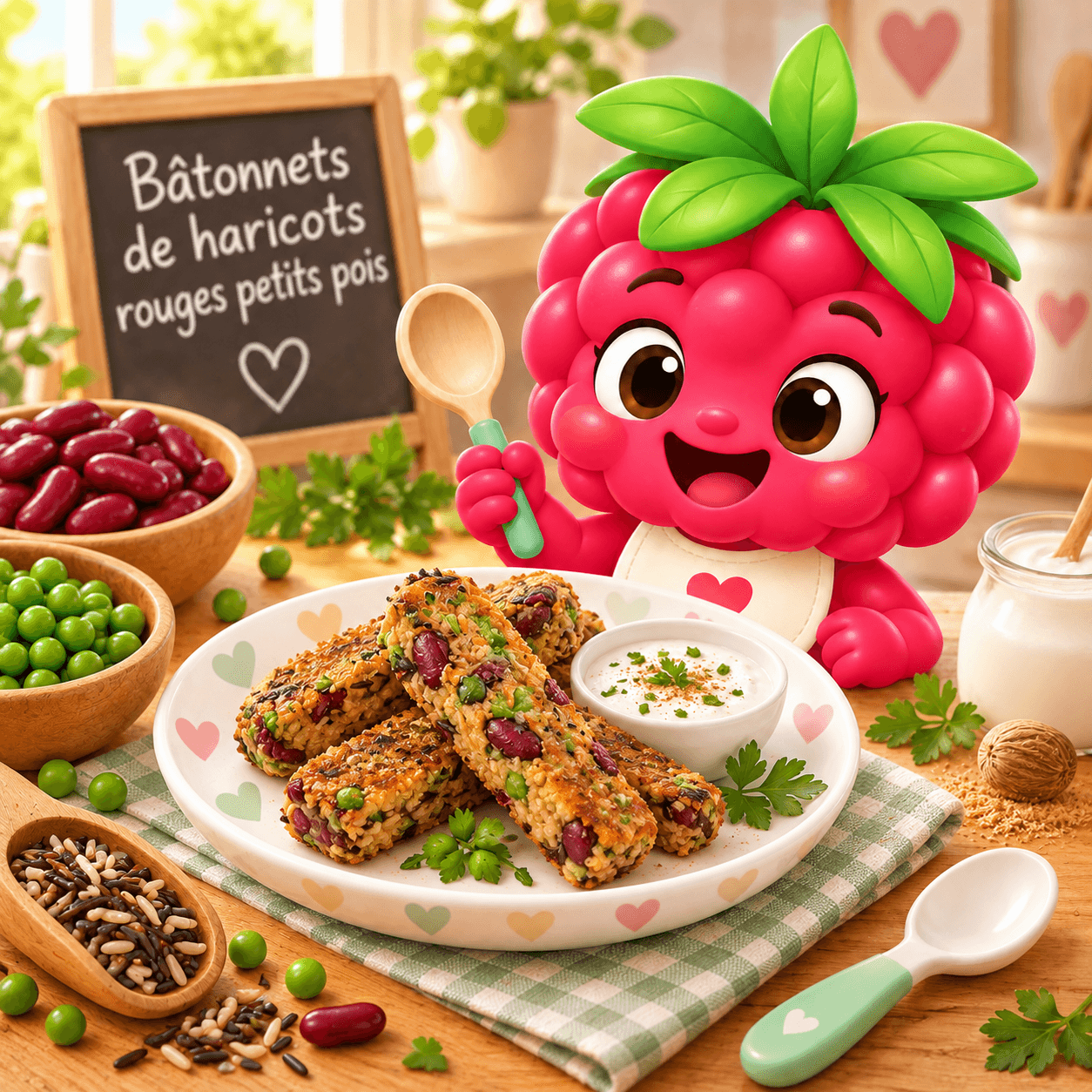 Tonnets De Haricots Rouges Petits Pois (b-free)